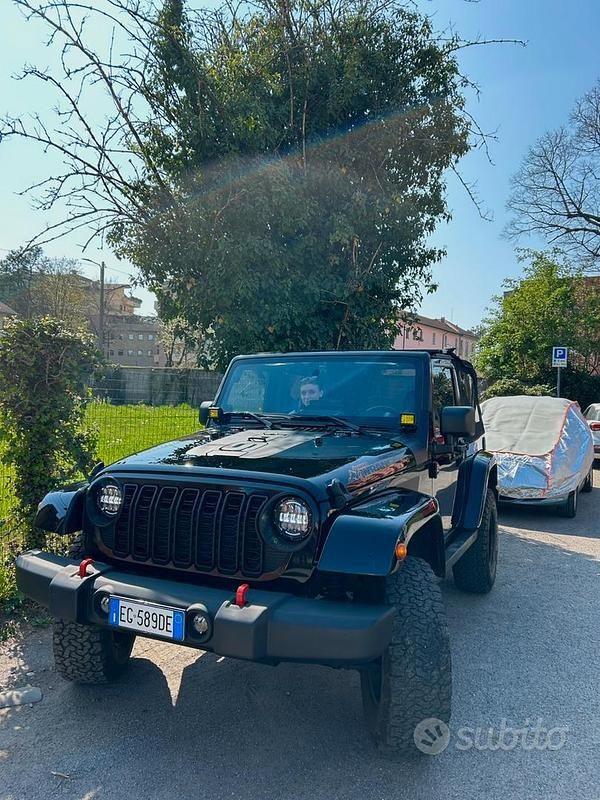 Usata Jeep Wrangler Sahara 2007 Nero SUV