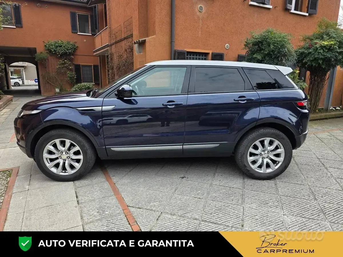 Usata Land Rover Range Rover evoque Pure 150 CV (110 kW) 2015 Blu SUV