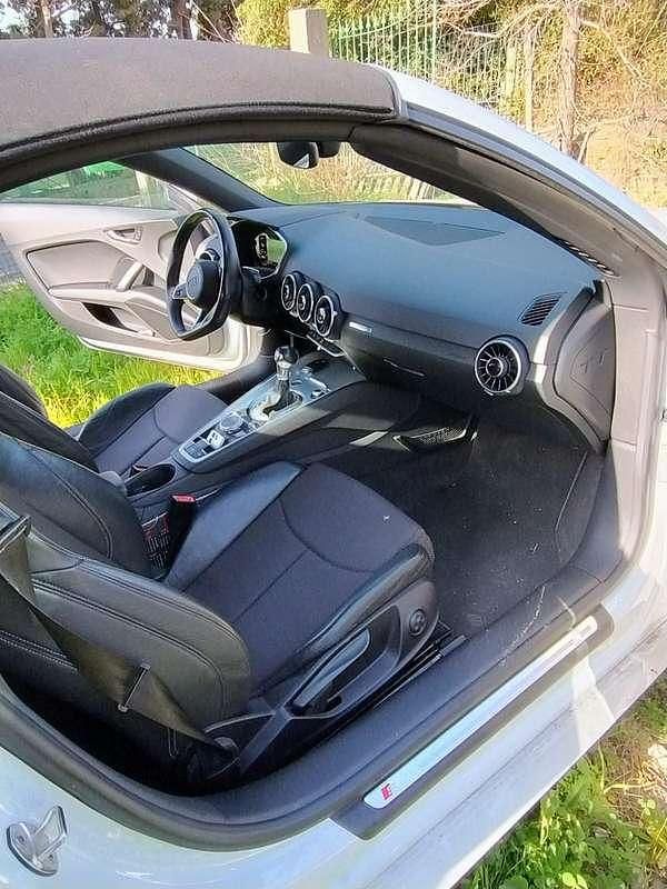 Usata Audi TT Roadster S-Line 240 CV (176 kW) 2015 Bianco Cabrio