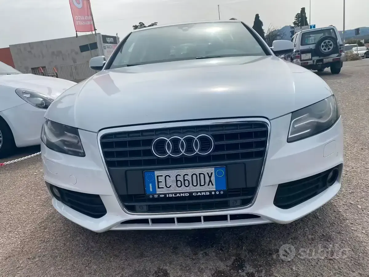 Usata Audi A4 Advanced 143 CV (105 kW) 2011 Bianco Berlina