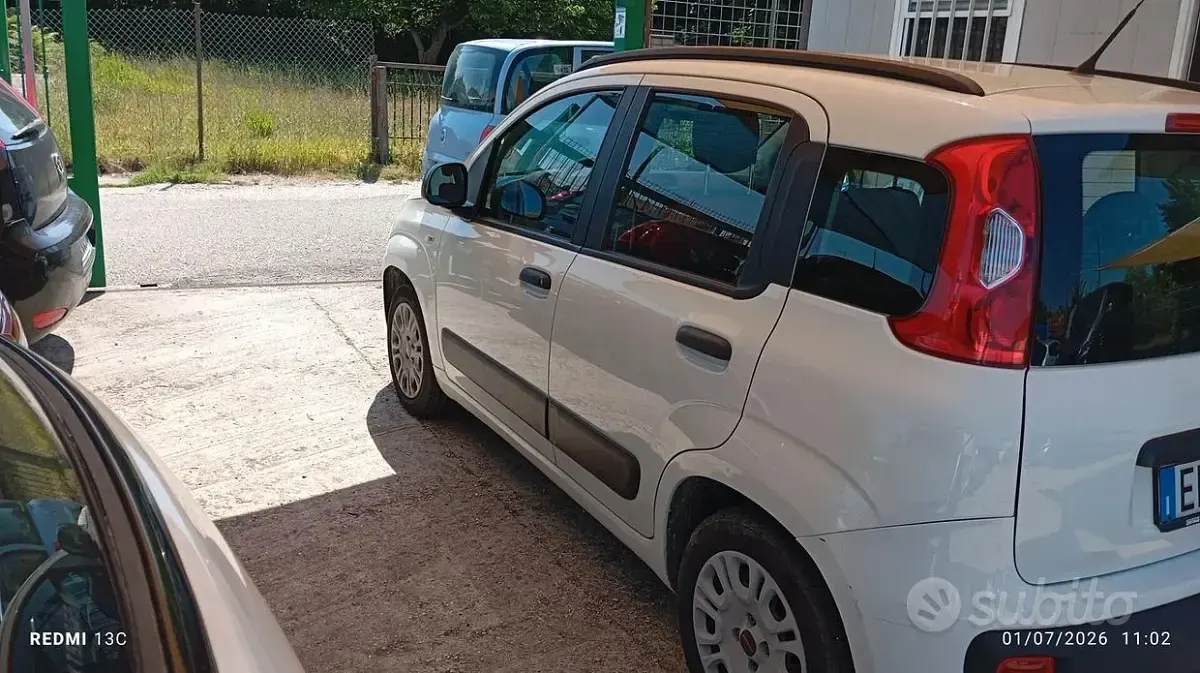 Usata Fiat Panda Pop 69 CV (50 kW) 2013 Bianco Utilitaria