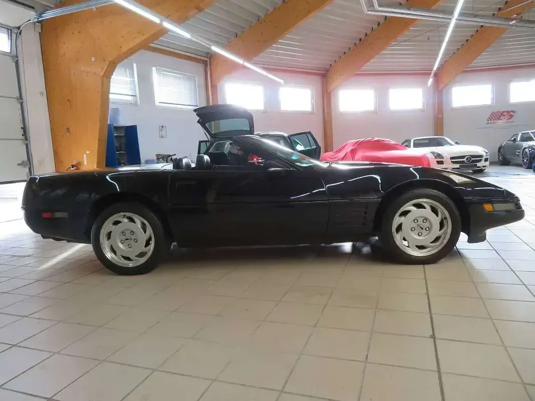 Usata Corvette C4 306 CV (225 kW) 1992 Nero Cabrio