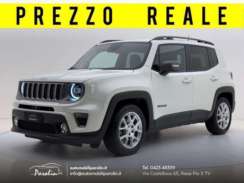 Bianco / pastello Usata 2021 Jeep Renegade Limited SUV | 19.900 € (Buon prezzo) - Immagine 1/4