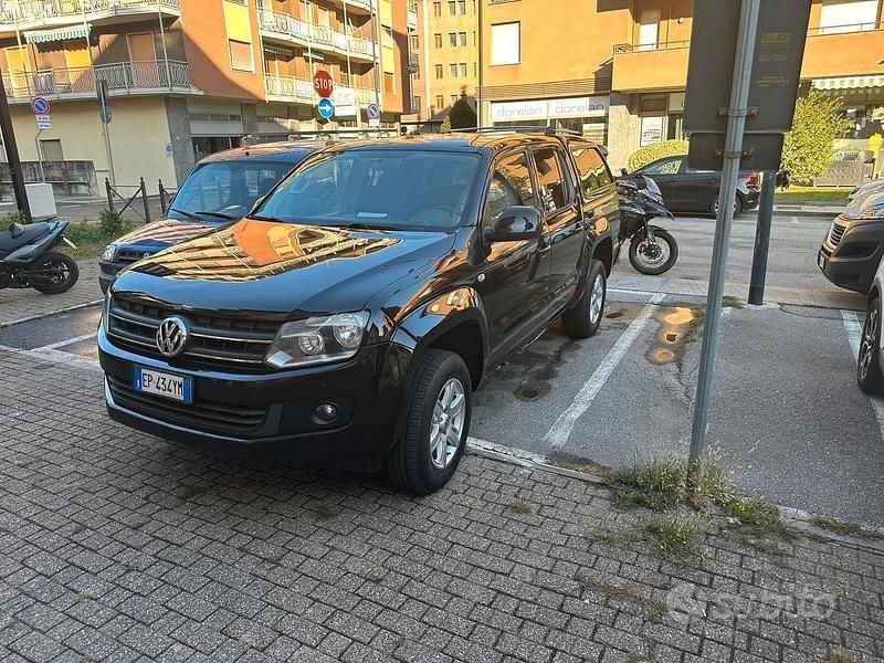 Usata VW Amarok 200 CV (147 kW) 2013 Nero Pick-up
