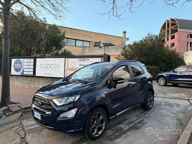 Blu Usata 2019 Ford Ecosport ST-Line SUV | 11.980 € (Buon prezzo) - Immagine 1/4