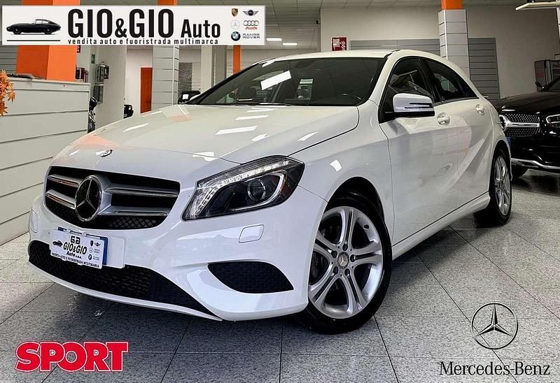 Usata Mercedes A180 109 CV (80 kW) 2014 Bianco Berlina
