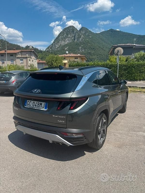 Usata Hyundai Tucson 180 CV (132 kW) 2021 Verde SUV