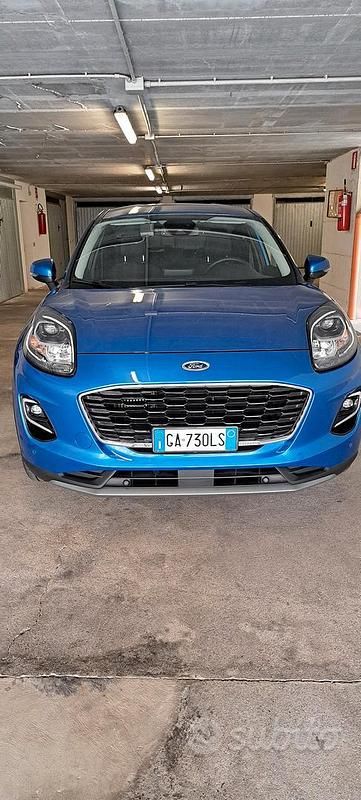 Usata Ford Puma 125 CV (91 kW) 2020 Blu SUV