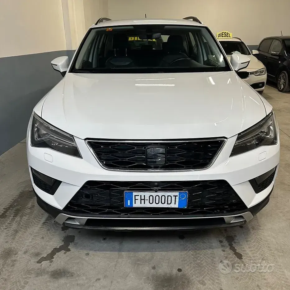Używany Seat Ateca 150 KM (110 kW) 2017 Biały SUV