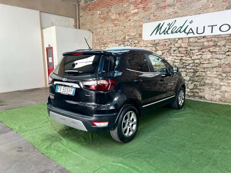 Usata Ford Ecosport Titanium 125 CV (91 kW) 2019 Nero SUV
