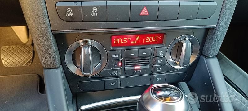 Usata Audi A3 Cabriolet 150 CV (110 kW) 2014 Nero Cabrio