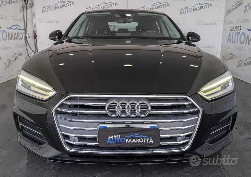 Usata Audi A5 Sport 150 CV (110 kW) 2018 Nero Berlina