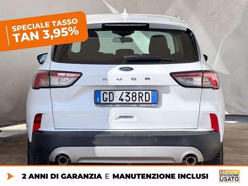 Usata Ford Kuga Titanium 120 CV (88 kW) 2020 Bianco SUV