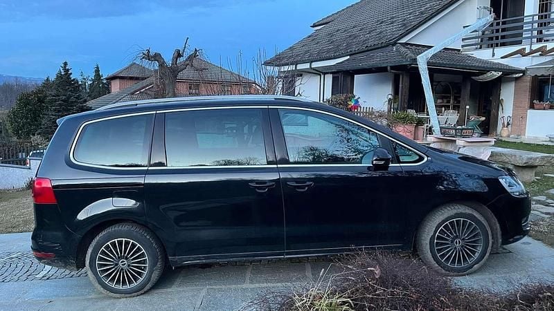 Usata VW Sharan Highline 140 CV (102 kW) 2010 Nero Monovolume
