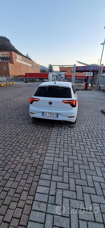 Usata VW Polo Life 2022 Bianco Utilitaria