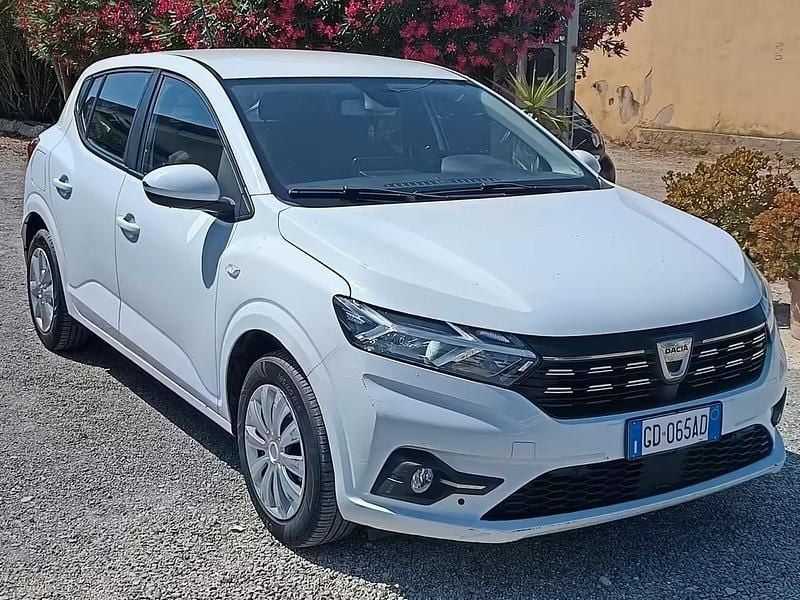 Usata Dacia Sandero 91 CV (66 kW) 2021 Bianco Utilitaria