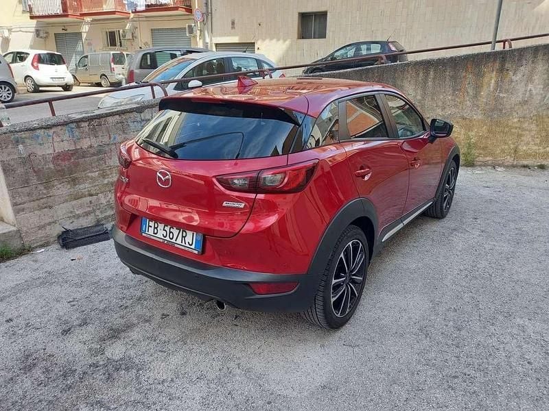 Usata Mazda CX-3 Exceed 105 CV (77 kW) 2015 Rosso SUV