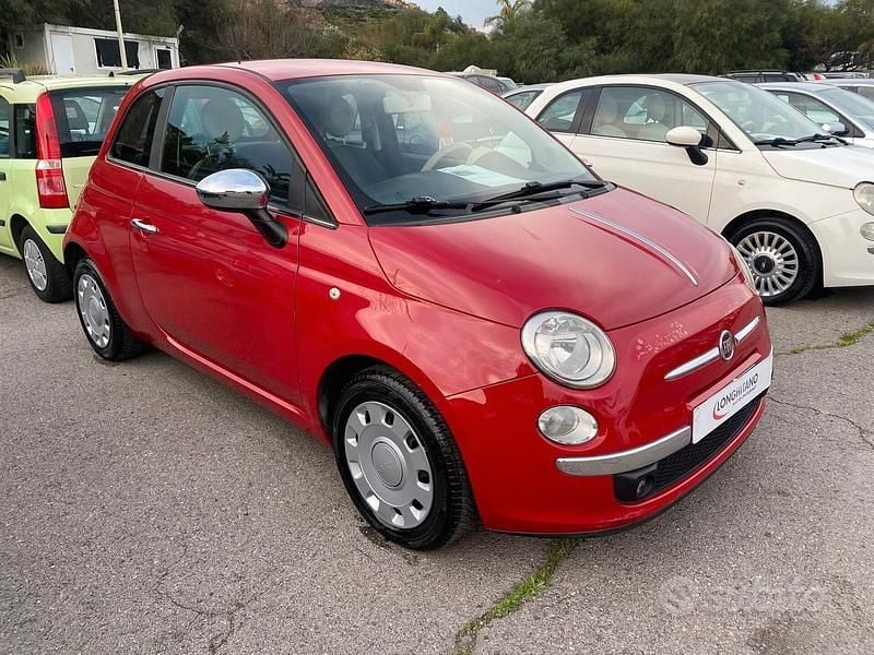 Usata Fiat 500 Lounge 69 CV (50 kW) 2014 Rosso Berlina