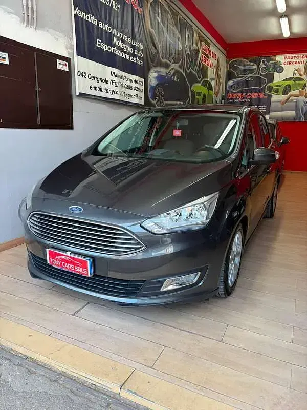 Usata Ford C-MAX Titanium S 120 CV (88 kW) 2017 Grigio Monovolume
