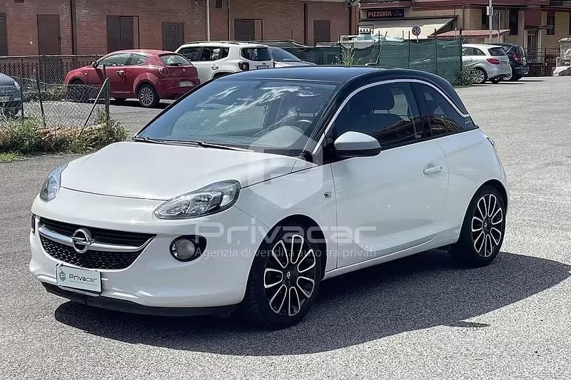 Usata Opel Adam Glam 70 CV (51 kW) 2017 Bianco Utilitaria