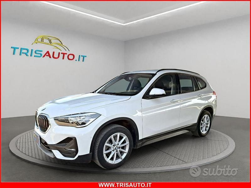 Usata BMW X1 Sport Line 151 CV (111 kW) 2021 Bianco SUV