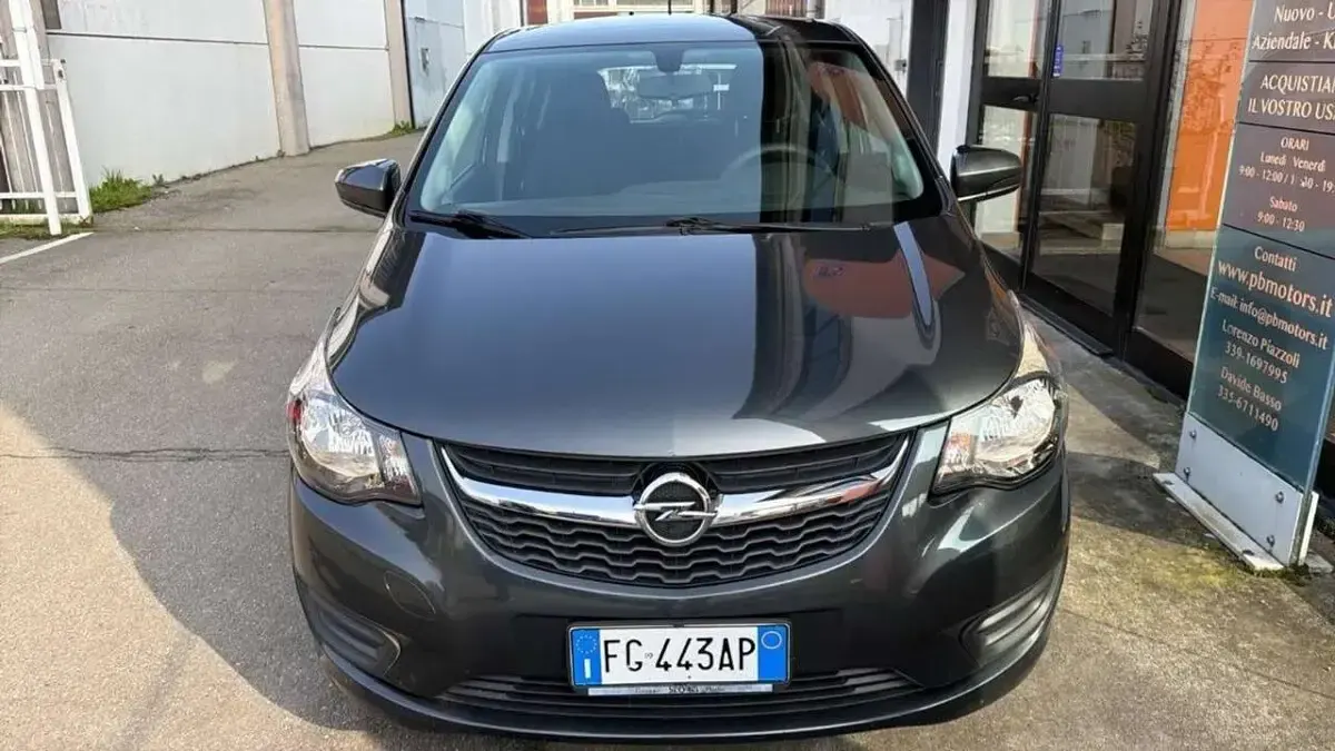 Usata Opel Karl S 75 CV (55 kW) 2017 Grigio Utilitaria