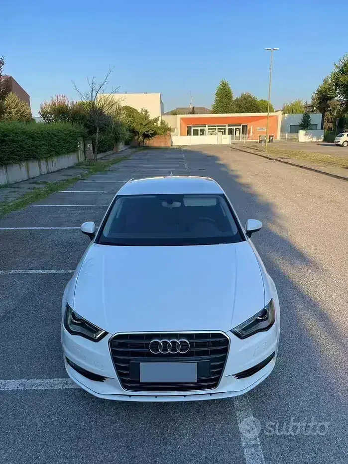 Usata Audi A3 Ambition 150 CV (110 kW) 2015 Bianco Berlina