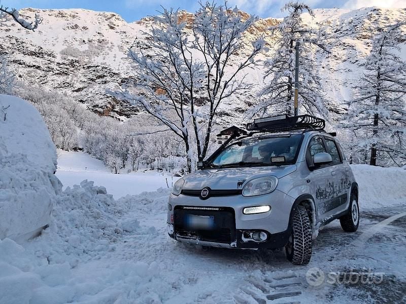 Usata Fiat Panda 4x4 2014 Grigio Utilitaria