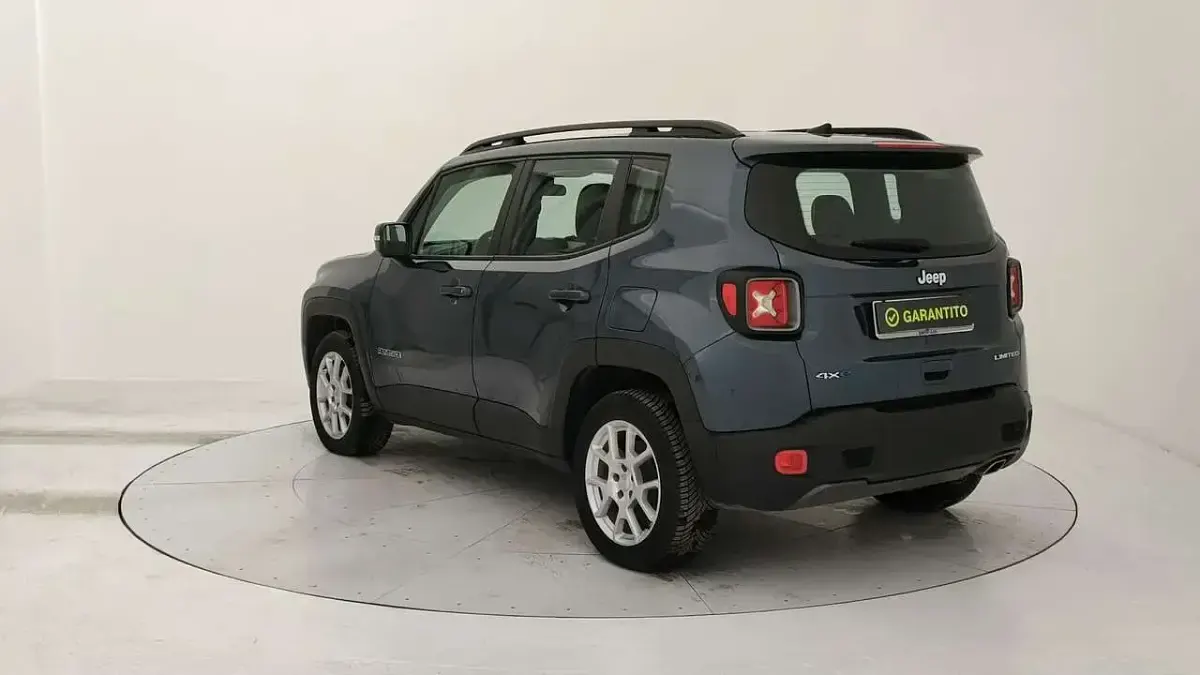 Usata Jeep Renegade Limited 190 CV (139 kW) 2022 Blu SUV