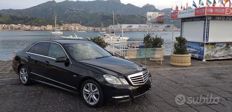Usata Mercedes E220 2012 Nero Berlina