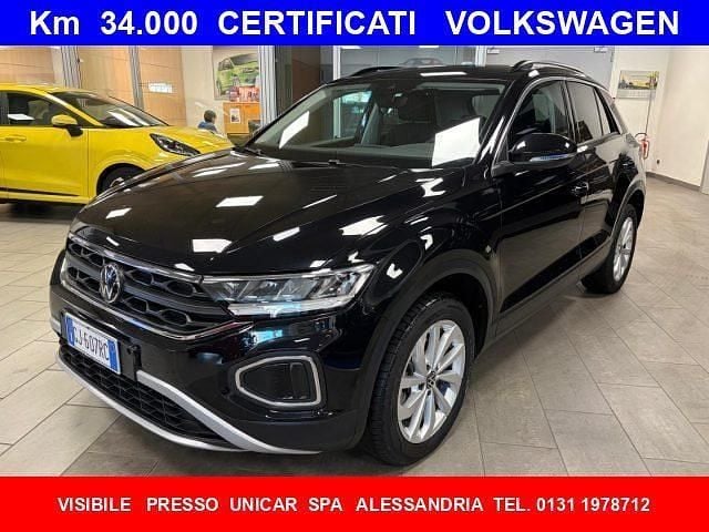 Usata VW T-Roc Life 150 CV (110 kW) 2022 Nero SUV