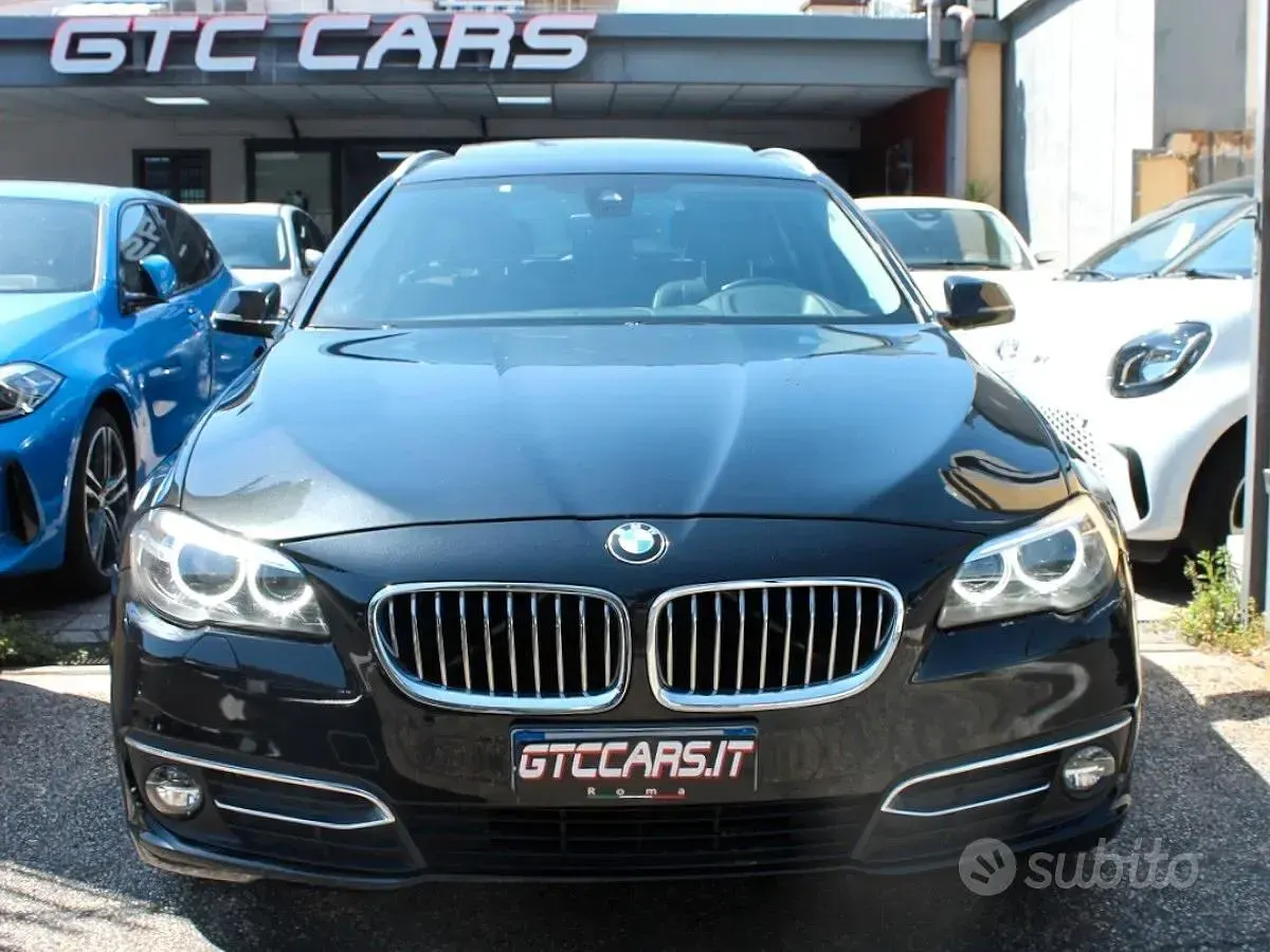 Usata BMW 520 Luxury Line 190 CV (139 kW) 2015 Grigio Station wagon