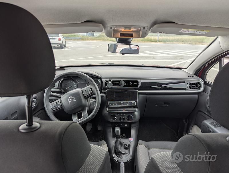 Usata Citroën C3 Feel 82 CV (60 kW) 2017 Rosso Utilitaria