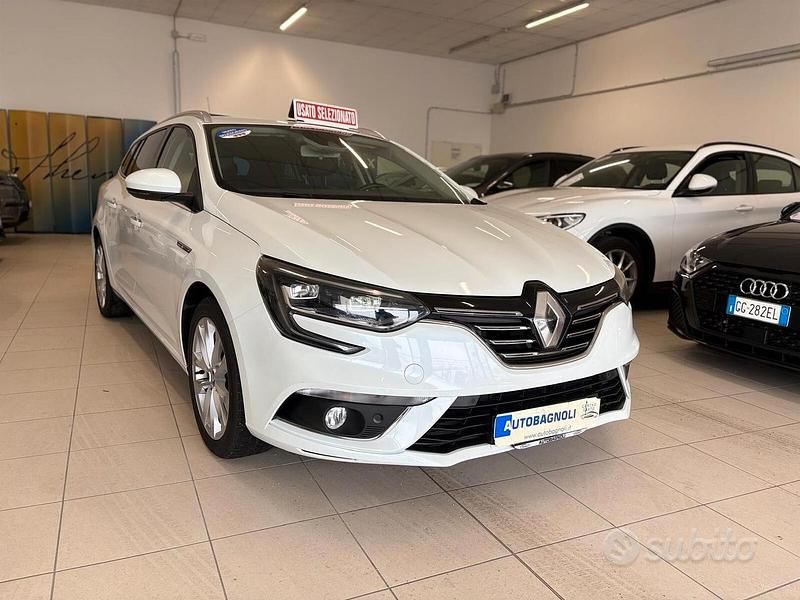 Usata Renault Mégane GrandTour Intens 110 CV (80 kW) 2017 Bianco Station wagon