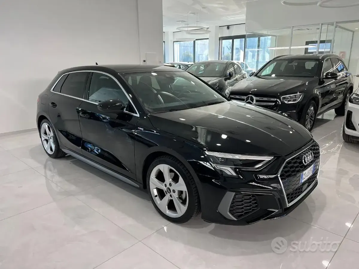 Usata Audi A3 S-Line 150 CV (110 kW) 2024 Nero Berlina