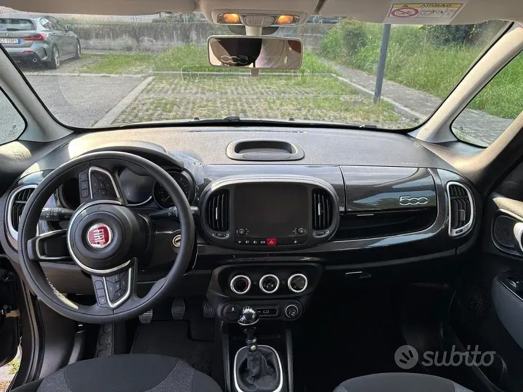 Usata Fiat 500L Mirror 95 CV (69 kW) 2019 Grigio Monovolume