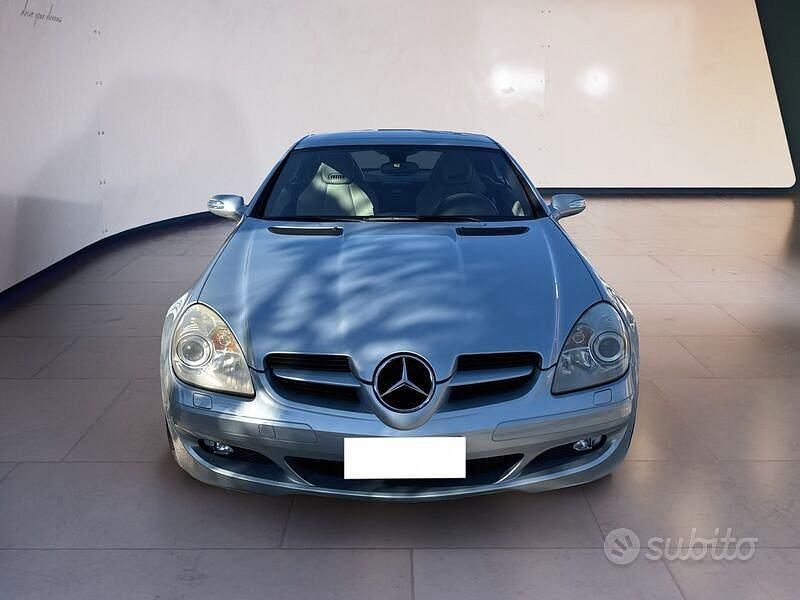 Usata Mercedes SLK200 163 CV (119 kW) 2004 Grigio Cabrio