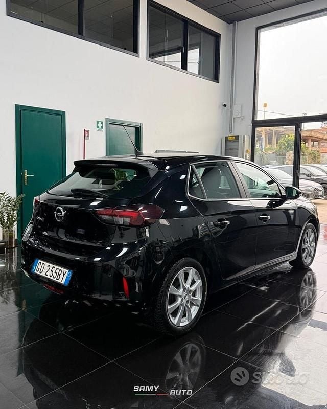 Usata Opel Corsa Edition 75 CV (55 kW) 2021 Nero Utilitaria