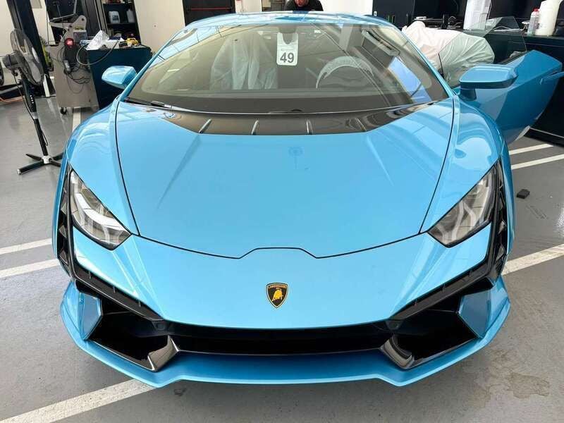 Usata Lamborghini Huracán 640 CV (470 kW) 2024 Blu aegir Coupé