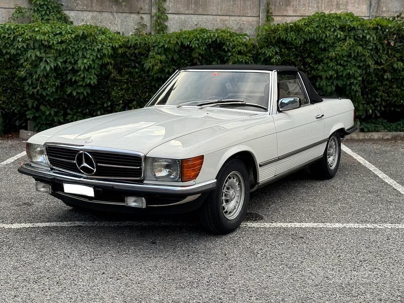 Usata Mercedes SL500 305 CV (224 kW) 1981 Bianco Cabrio