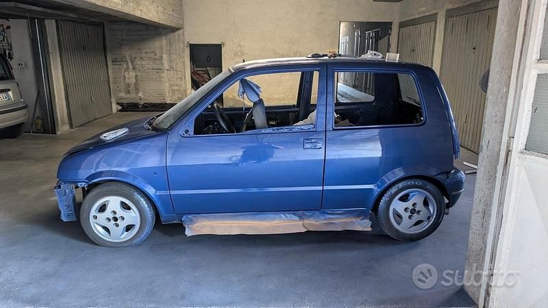 Usata Fiat Cinquecento 1997 Blu Utilitaria