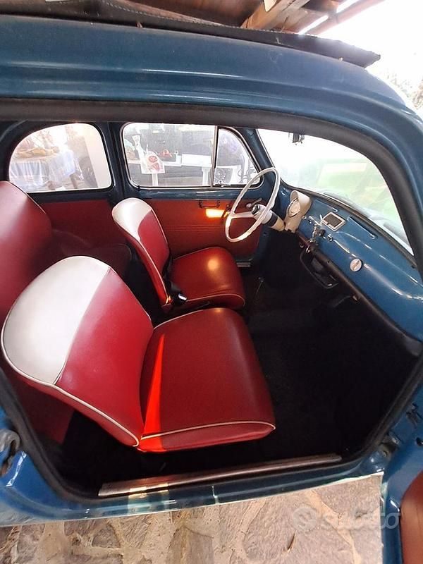 Usata Fiat 500 1960 Blu Berlina