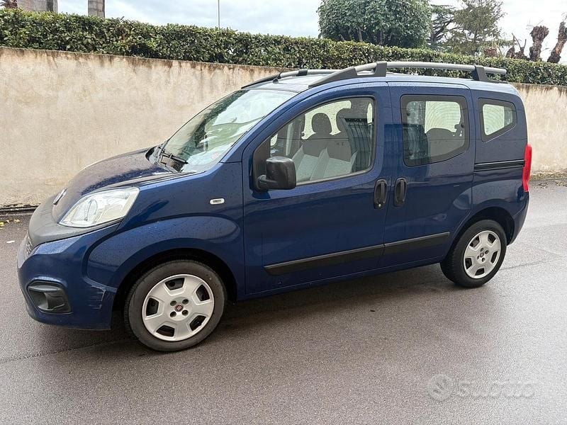 Blu Usata 2019 Fiat Qubo Trekking Monovolume | 8400 € (Super prezzo) - Immagine 1/4