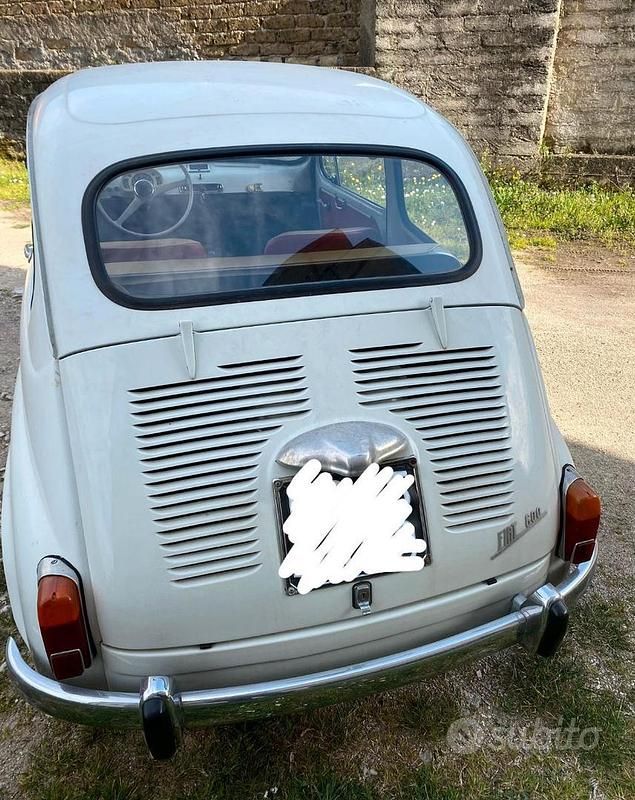 Usata Fiat Seicento 1960 Bianco Utilitaria