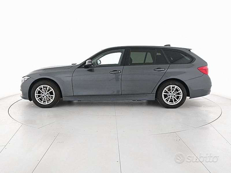 Usata BMW 316 Advantage 116 CV (85 kW) 2015 Grigio Station wagon