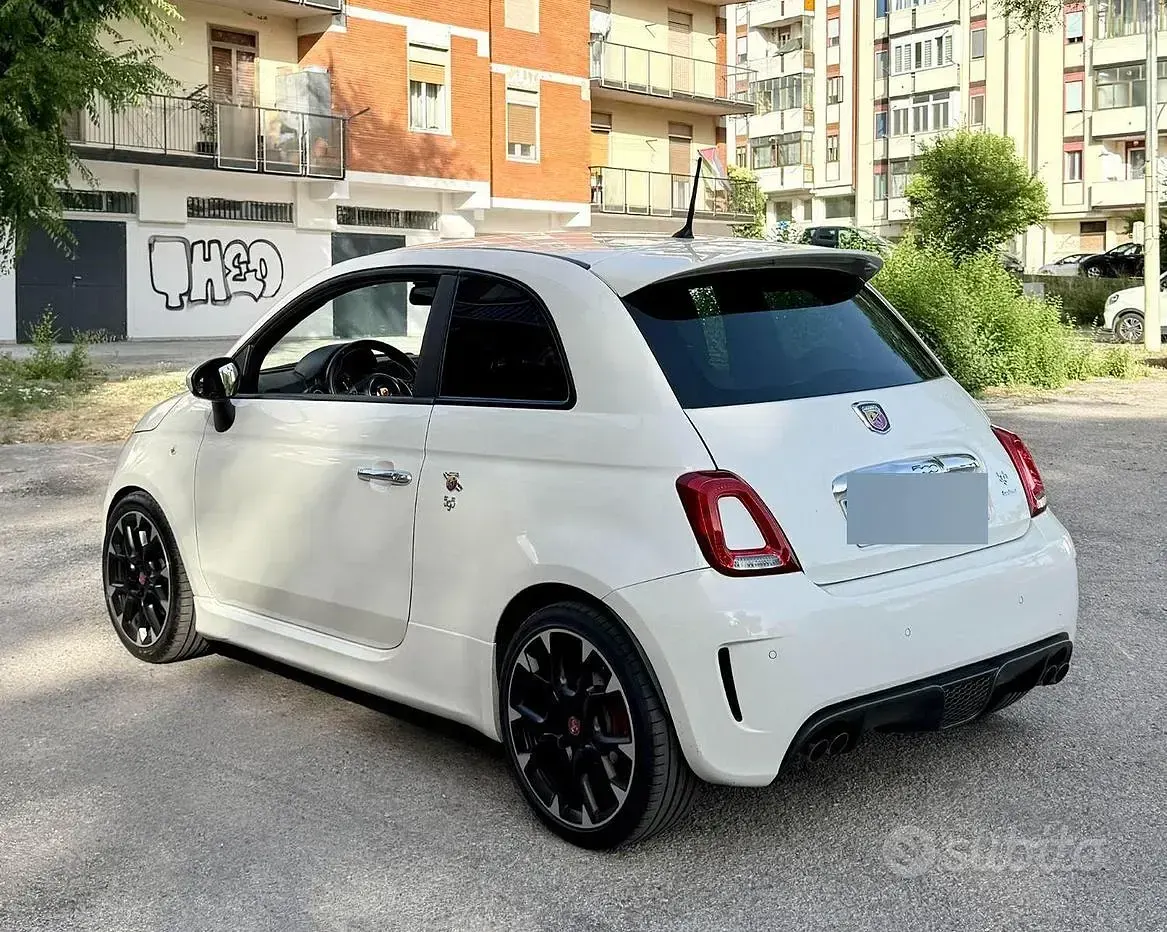 Usata Abarth 595 Turismo 160 CV (117 kW) 2015 Bianco Berlina