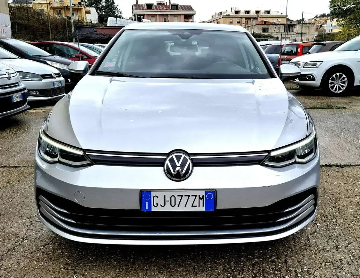 Brugt VW Golf VII Style 150 HK (110 kW) 2021 Sølv Hatchback