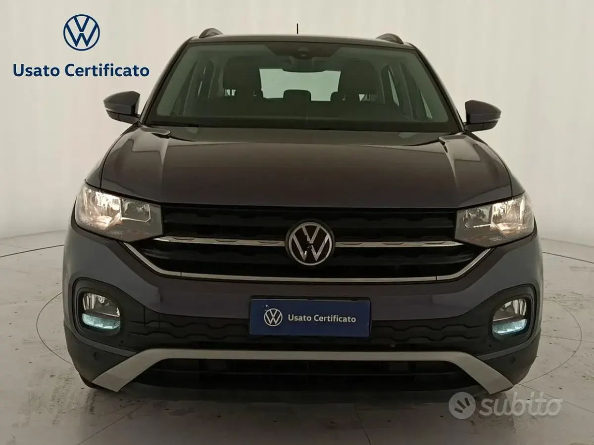 Usata VW T-Cross 110 CV (80 kW) 2023 Blu SUV