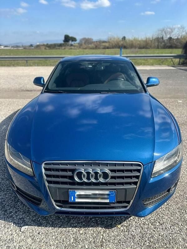 Usata Audi A5 2008 Blu Coupé