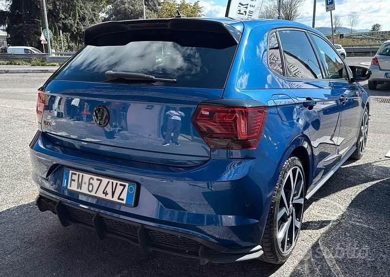 Usata VW Polo GTI 200 CV (147 kW) 2019 Blu Utilitaria